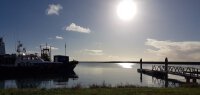 Uitzicht op de waddenzee